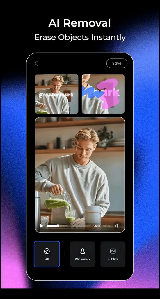 Vmake Mod APK For iOS Ai Removal 