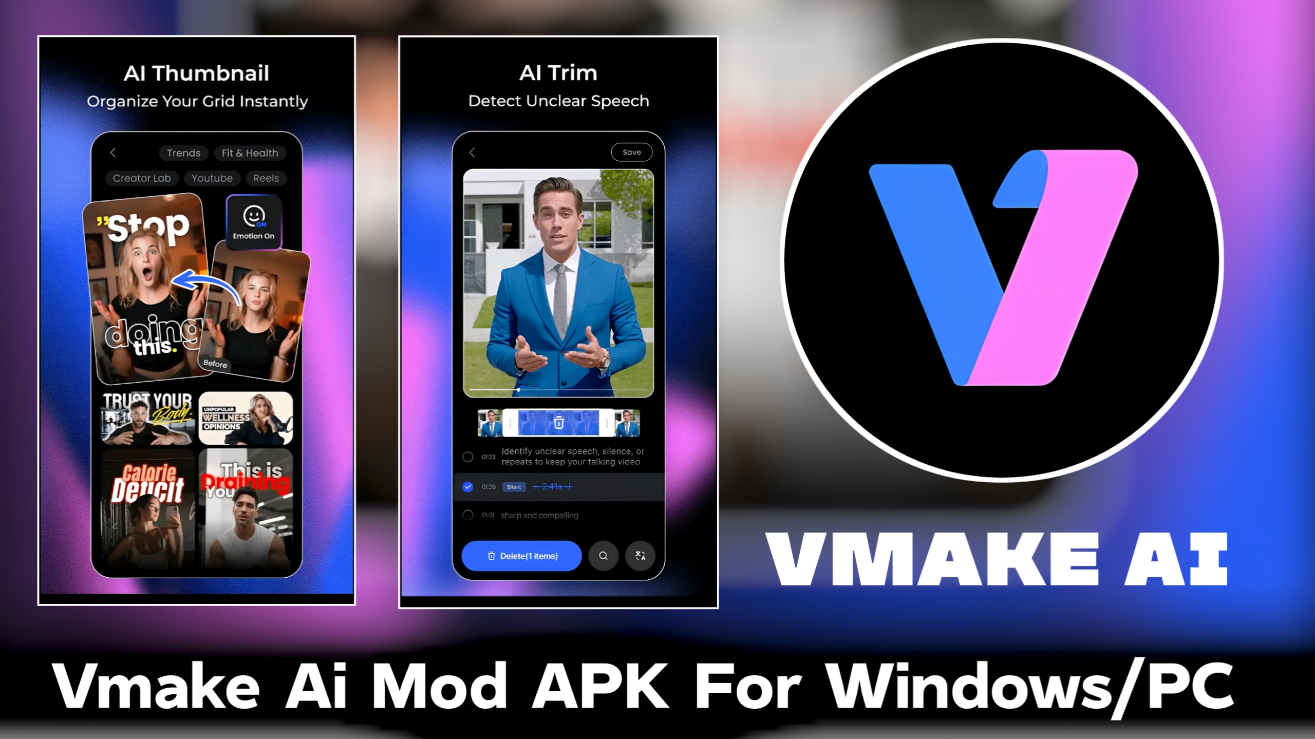 Vmake Mod APK For Windows PC